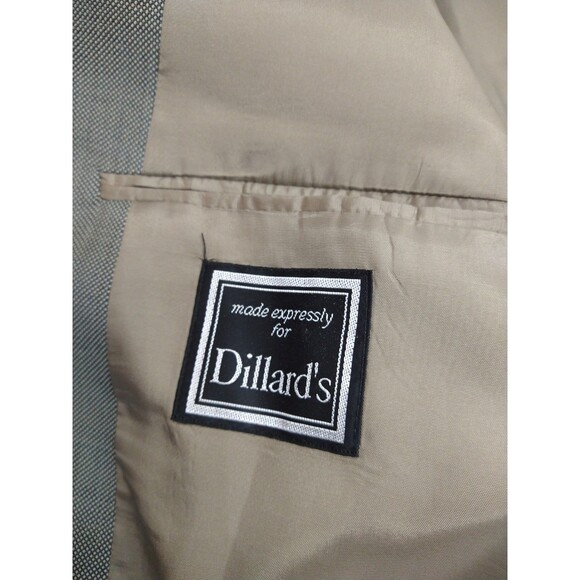 Vintage Ralph Lauren Mens 44L Dillard’s Blazer Sports Coat Brown Pure Woolmark - Picture 10 of 13